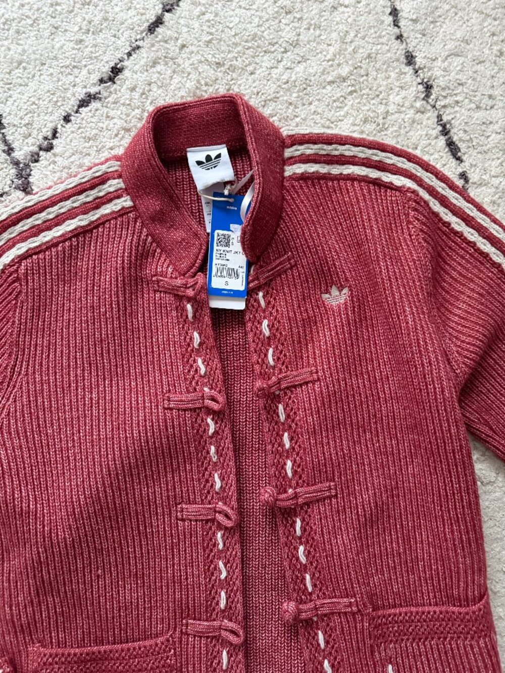 adidas Originals Women's New Year FW25 Knit Jacket CNY - BNWT size small, large - Picture 5 of 7